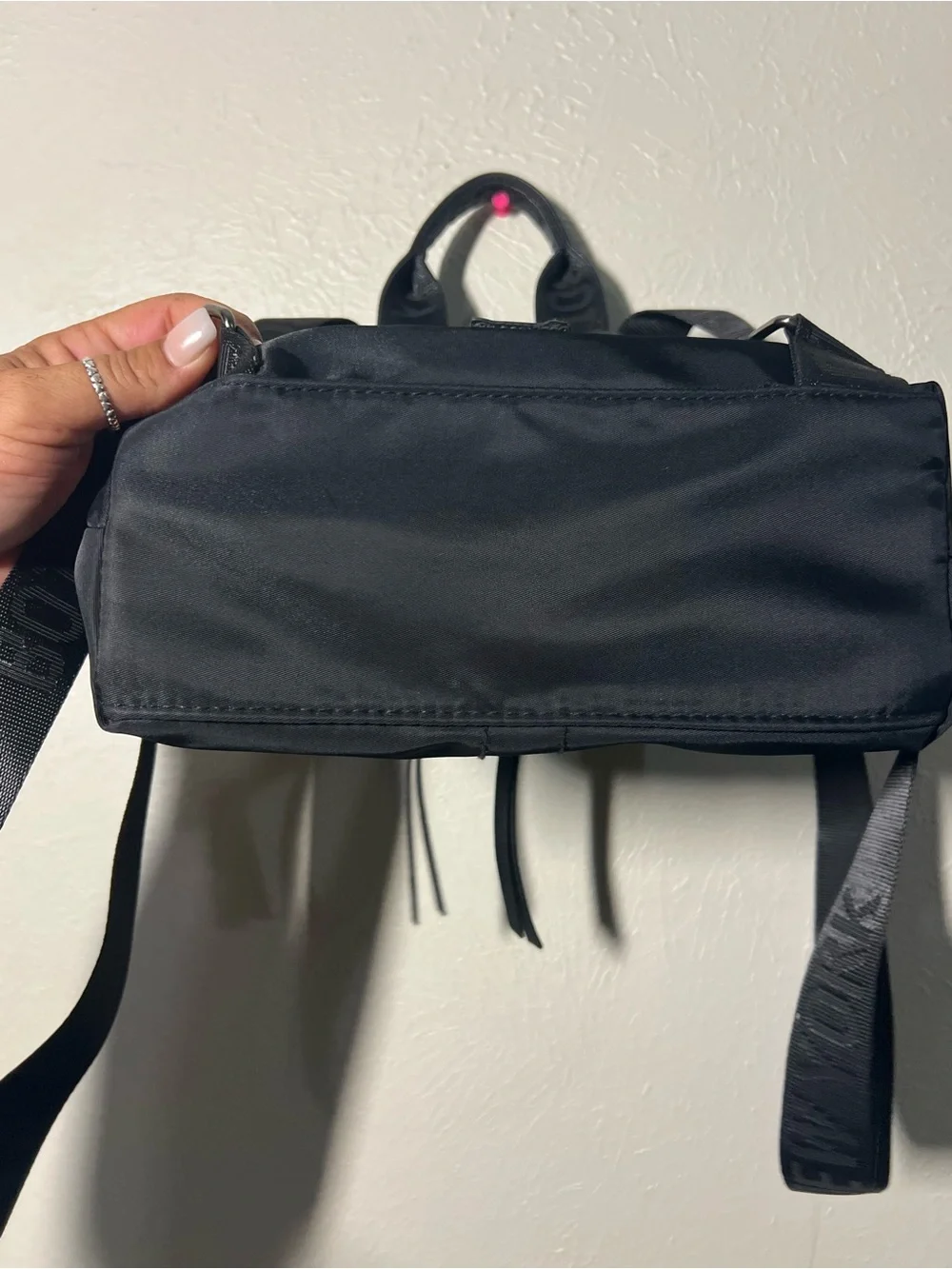 Black Botkier Mini Trigger Backpack - Adjustable Straps